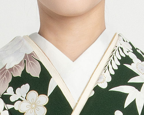 00 白無地半衿